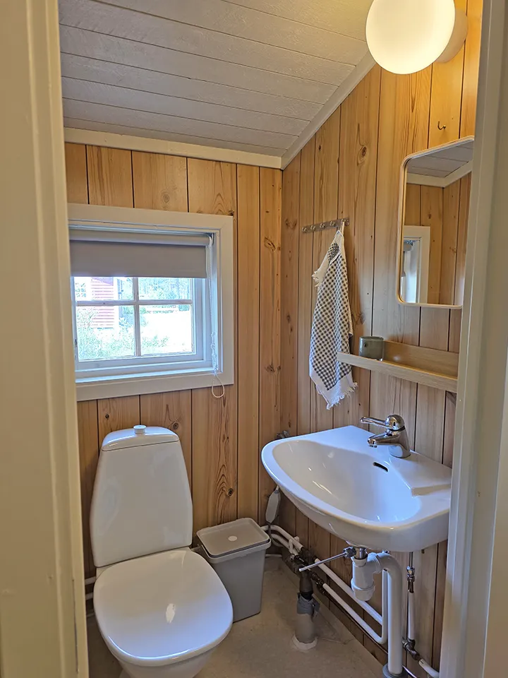 Pinewood Cabins - Cabin 5 Björnen bathroom