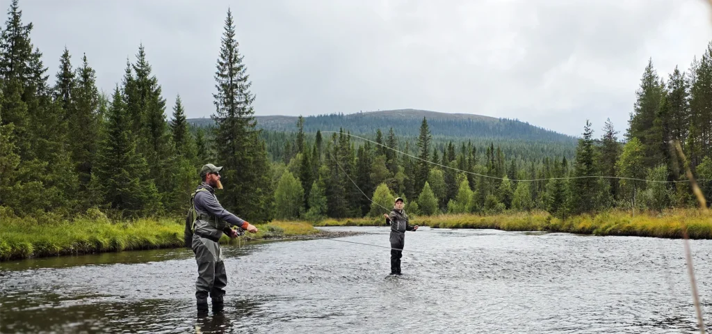 Pinewood Cabins - Fly fishing